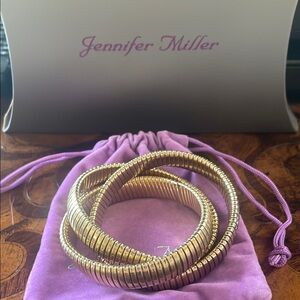 Jennifer Miller Triple Strand Bracelet